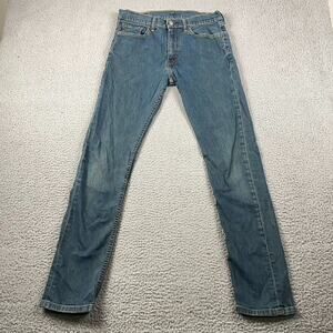 Levi's 508 Regular Tapered Fit Jeans Men's 32x34 Measured 30x31 Medium Wash